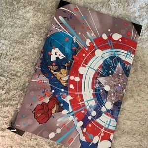 Marvel canvas art (Captain America)